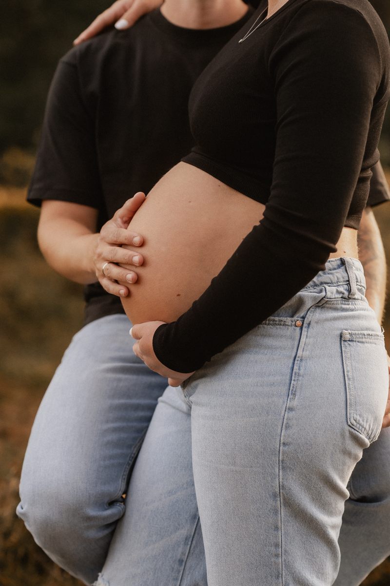 Babybauch-Shooting Nora